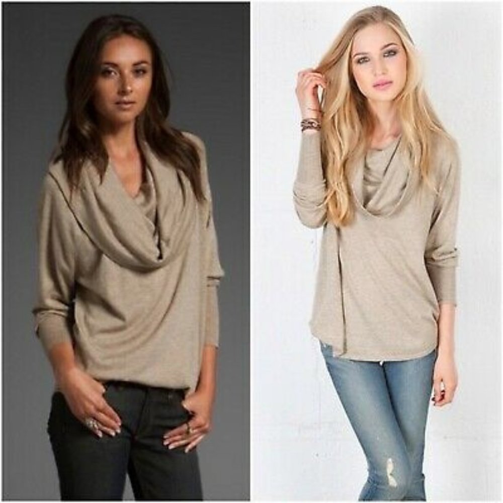 Joie Celia flowy cashmere sweater